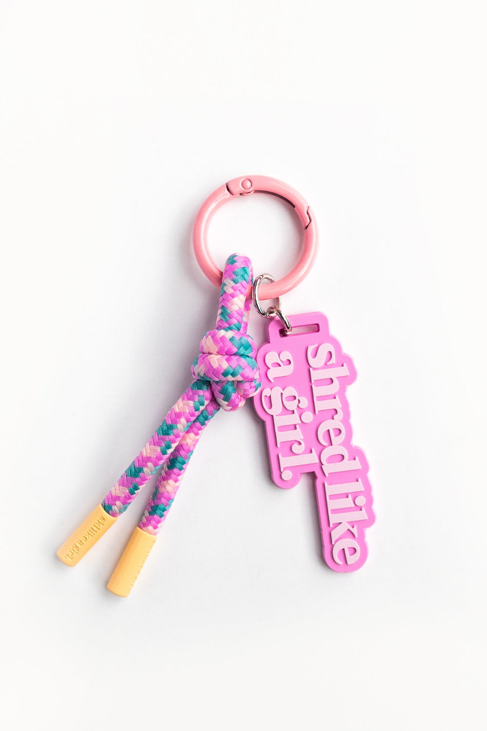 Shred Bag Charm | Rope Keychain & Backpack Clip