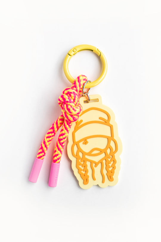 Glow Bag Charm | Rope Keychain & Backpack Clip