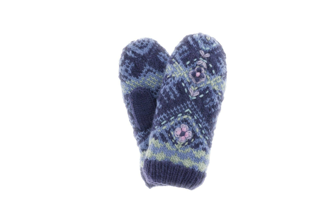 French Knot Ingrid Mittens
