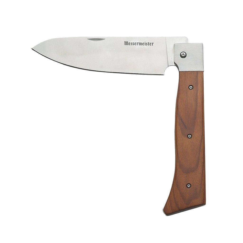 Adventure Chef 6 Inch Folding Camp Chef's Knife / Maple