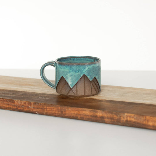 Mountain Mug: Chocolate Mint / Large
