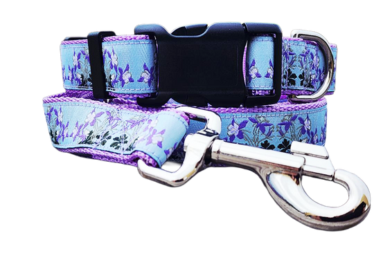 Rocky Mountain Hound 1" Columbine Colorado Dog Collar or Leash