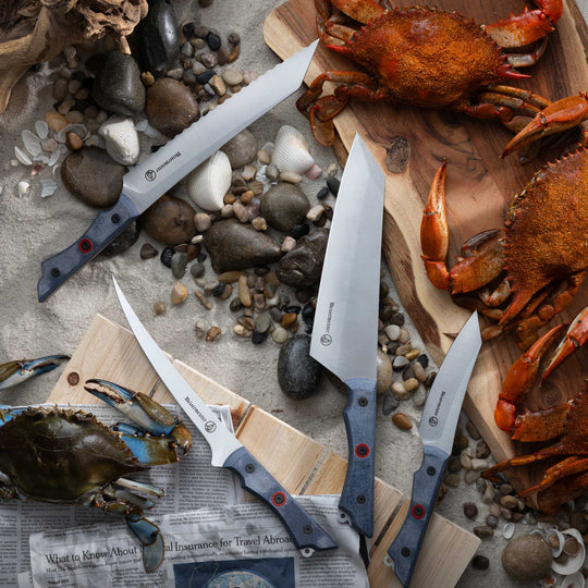 Iron & Resin - Overland Chef Camp Knife - 8"