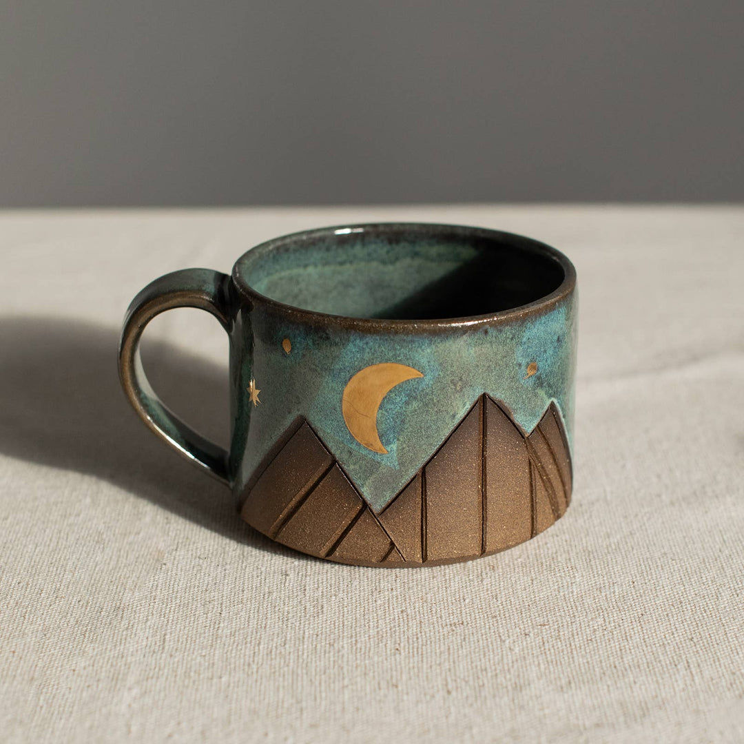 Less Is More Studios Mountain Mug