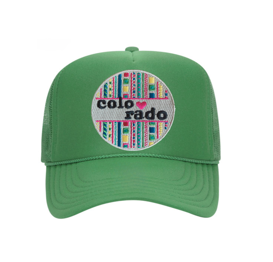 Adult Trucker Hat- Colorado Love