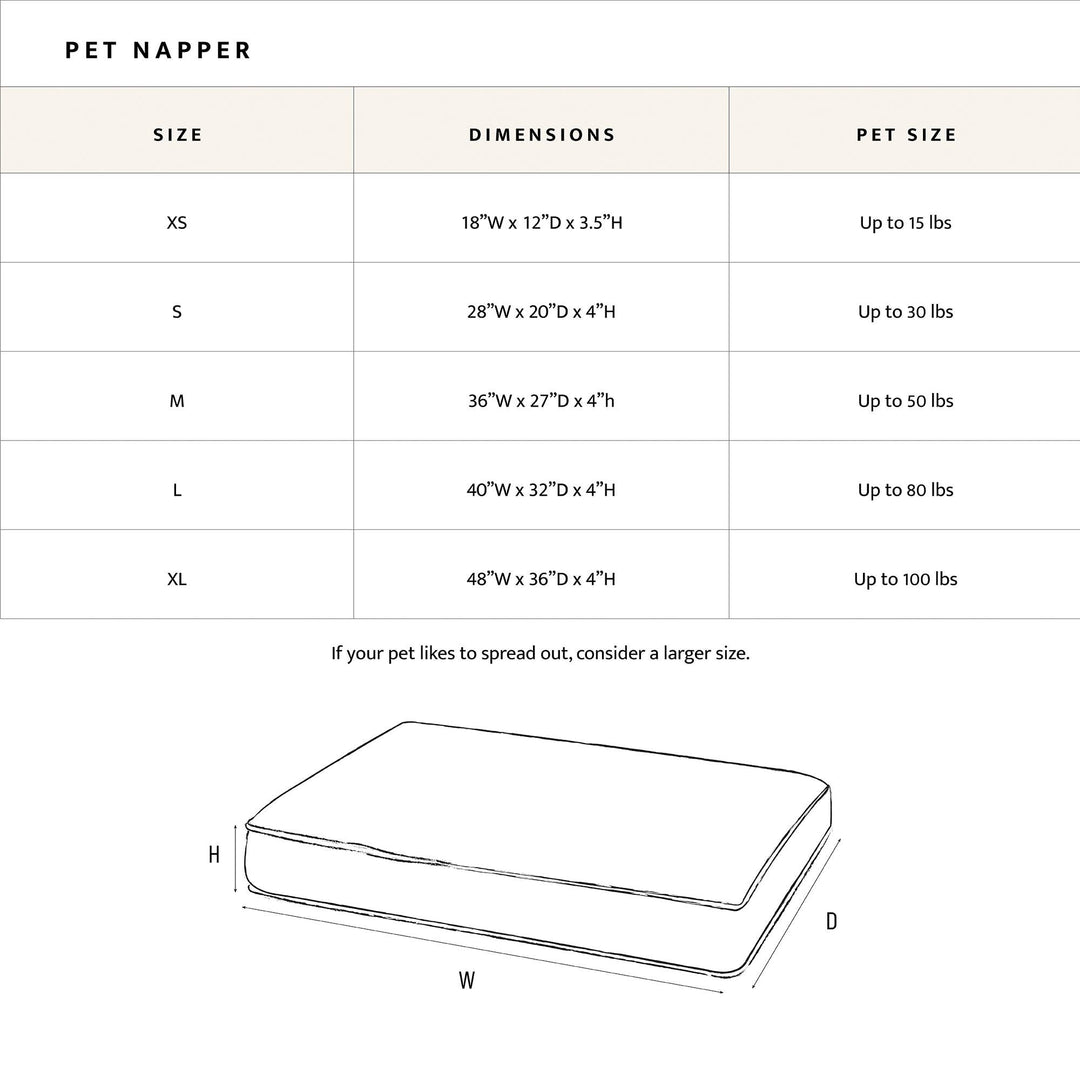Pendleton Pet Vintage Camp Rectangular Pet Napper Dog Bed