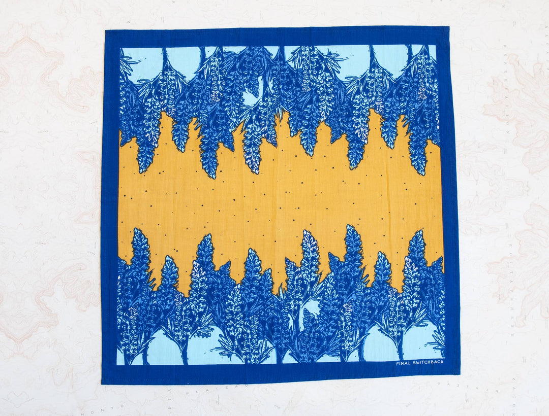 Final Switchback Alpine Lupine Bandana
