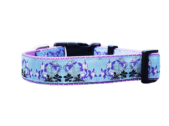 Rocky Mountain Hound 1" Columbine Colorado Dog Collar or Leash