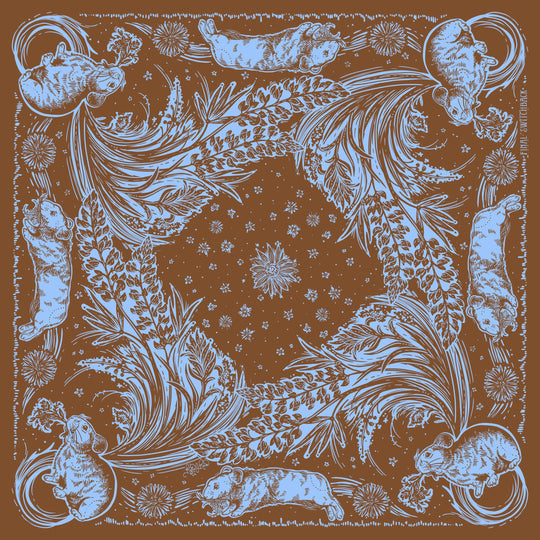 Pika Bouquet Premium Discharge Bandana