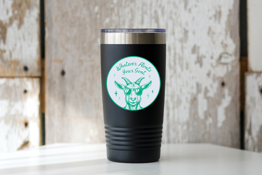 Yarnival Whatever Floats Your Goat Sticker