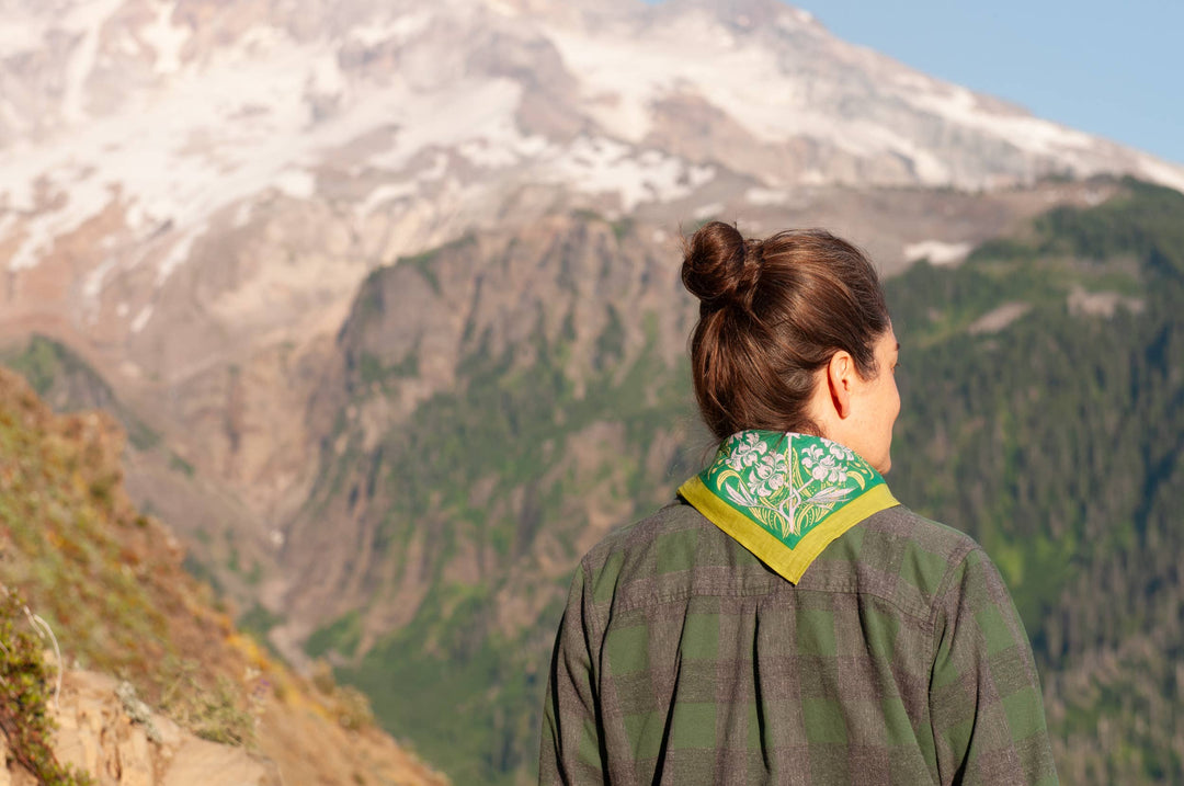Final Switchback Wildflowers Bandana