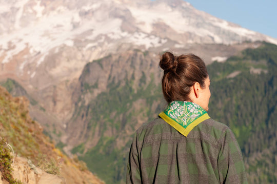 Final Switchback Wildflowers Bandana