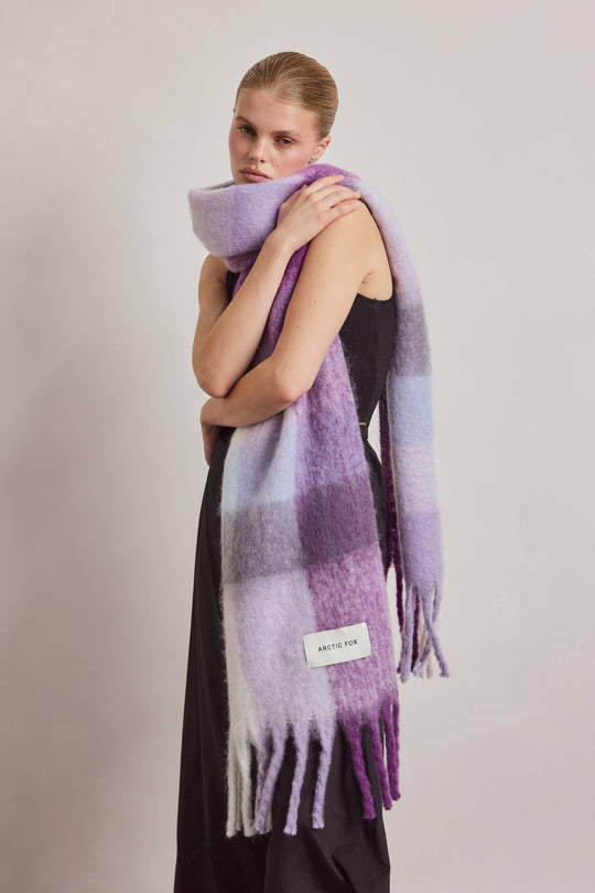 Arctic Fox Reykjavik Scarf - Lavender
