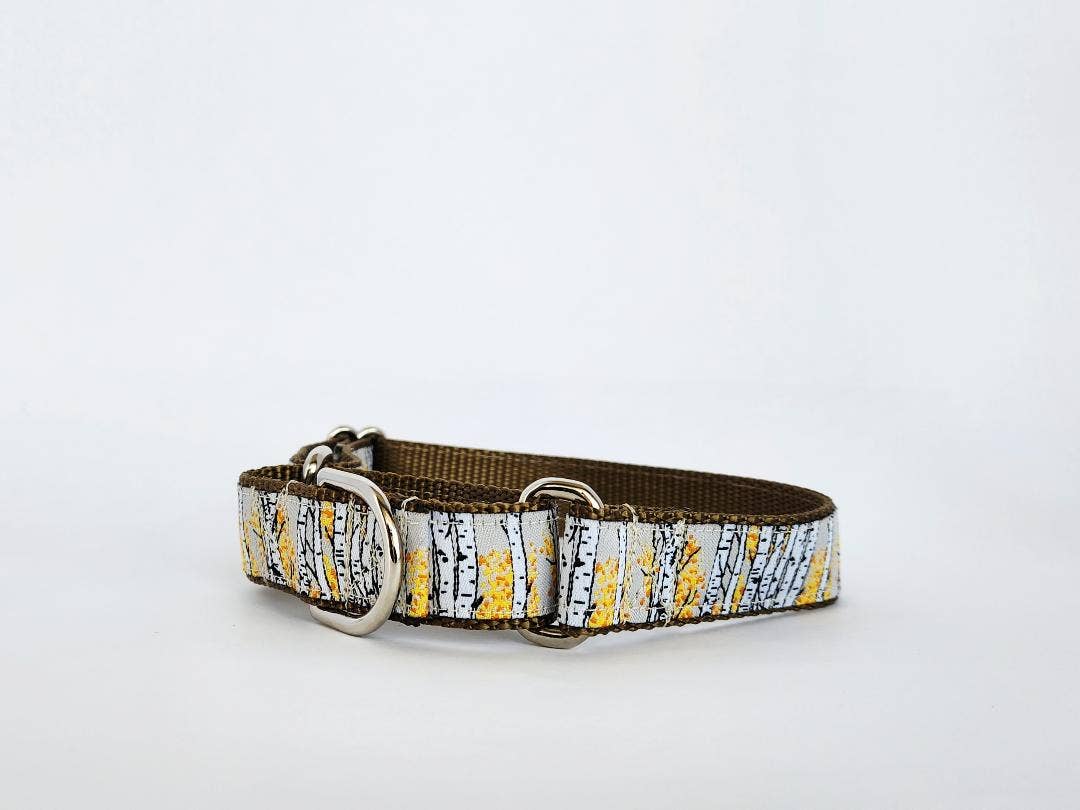 3/4" Aspen Tree Dog Collar, Leash, or Martingale