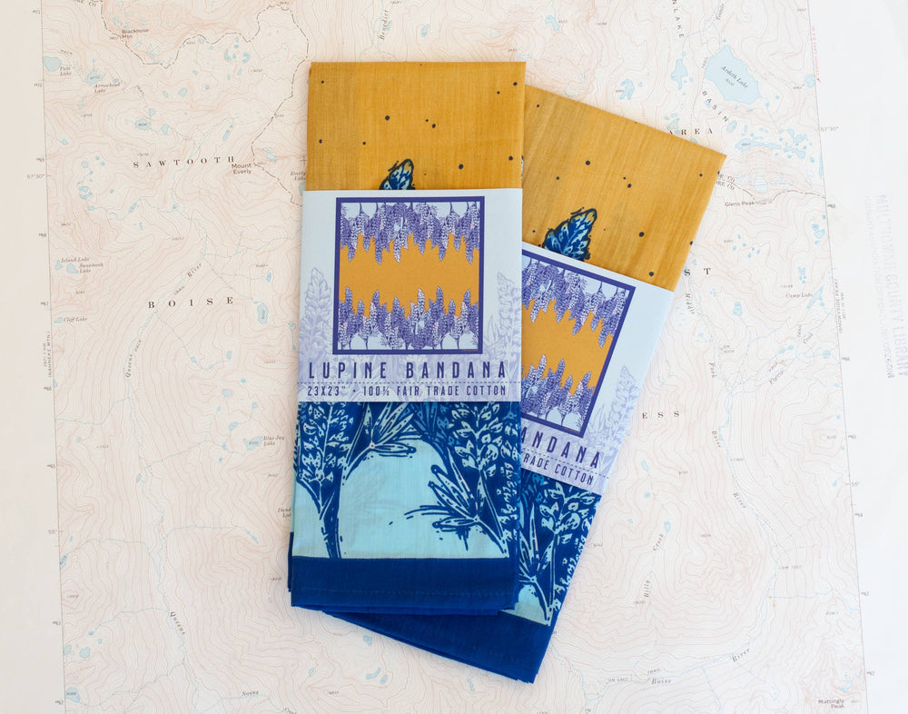 Final Switchback Alpine Lupine Bandana
