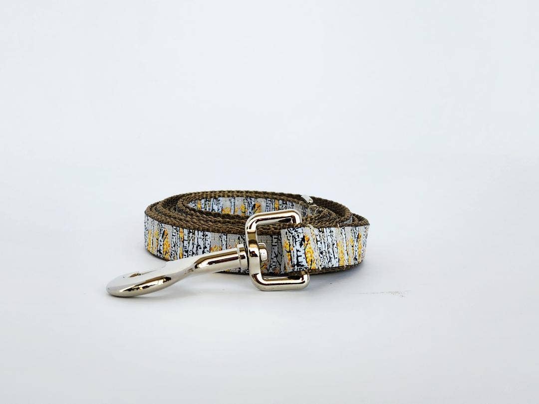 3/4" Aspen Tree Dog Collar, Leash, or Martingale