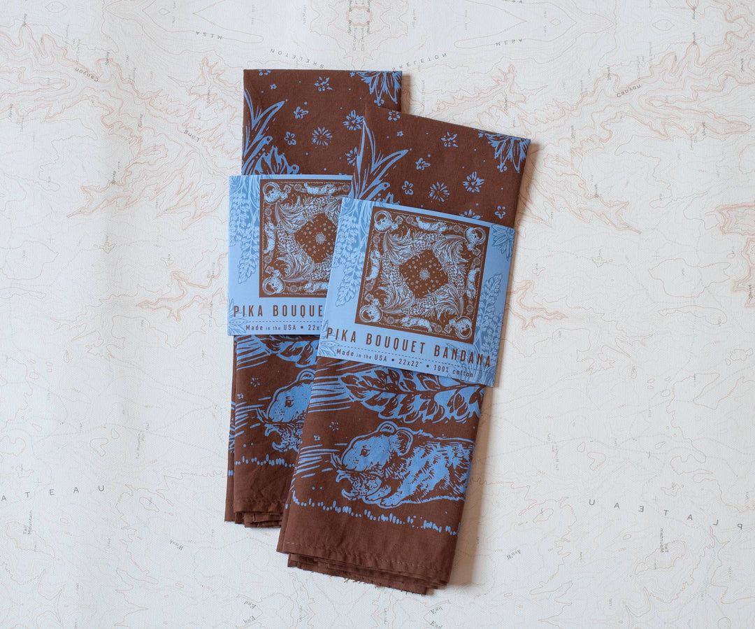 Pika Bouquet Premium Discharge Bandana