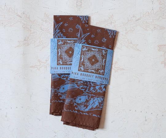 Pika Bouquet Premium Discharge Bandana