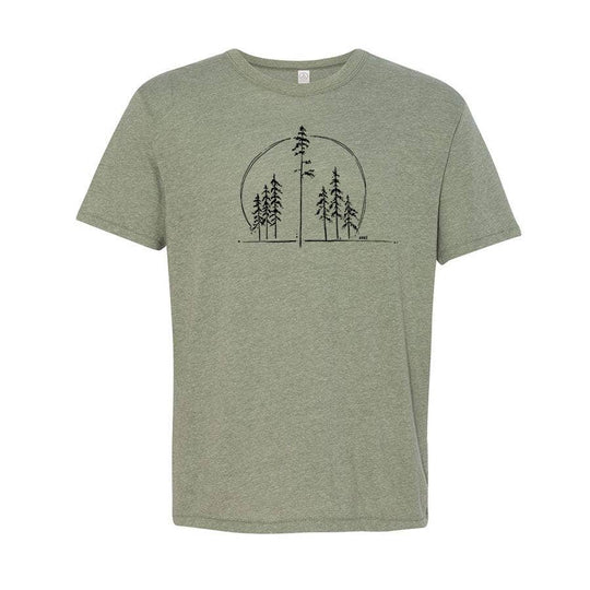 Akinz Speak for the Trees Tee - Pine Green