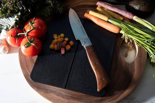 Adventure Chef 6 Inch Folding Camp Chef's Knife / Maple