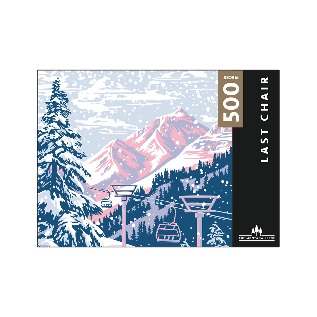 Montana Scene Last Chair Puzzle