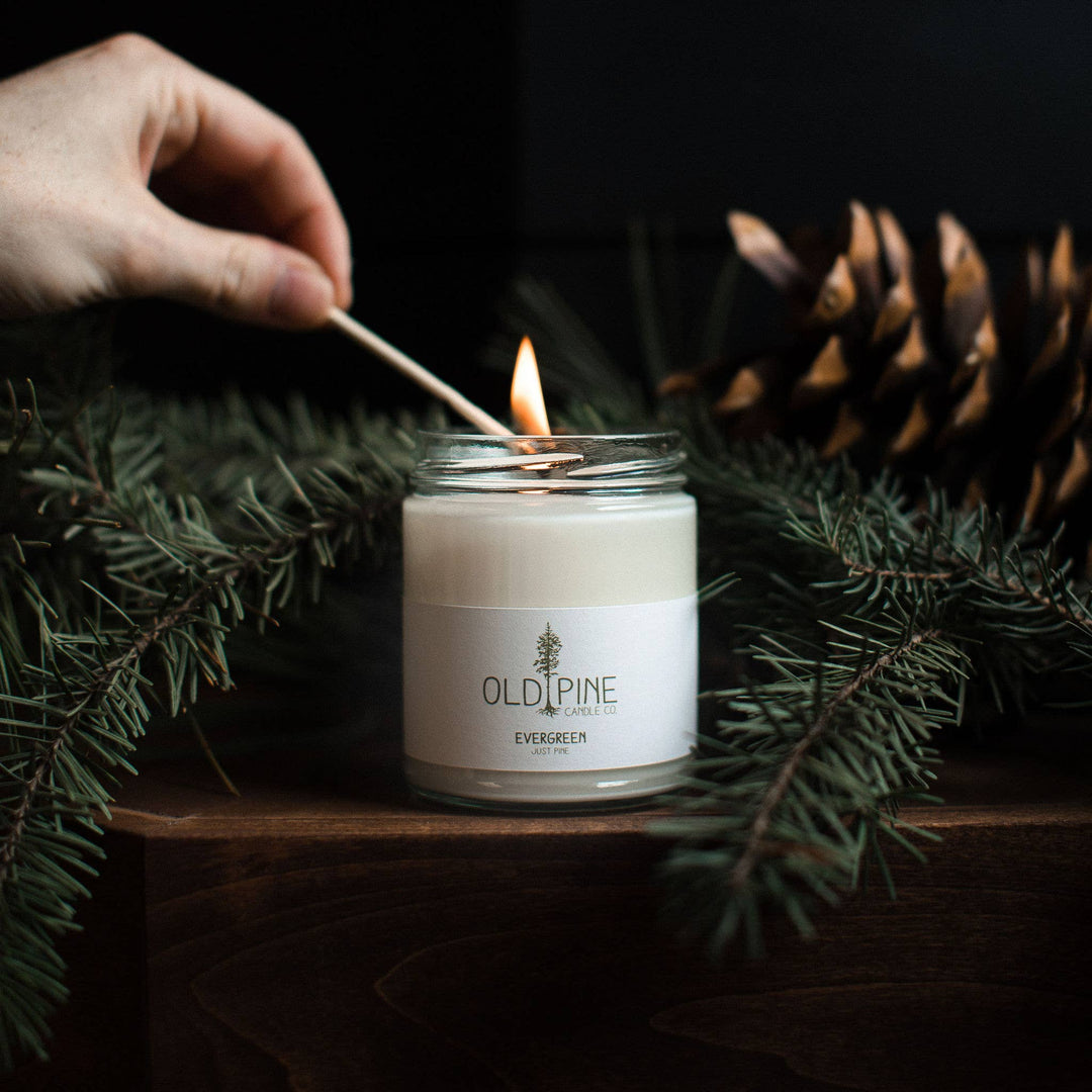 Old Pine Candle Co. Evergreen Candle