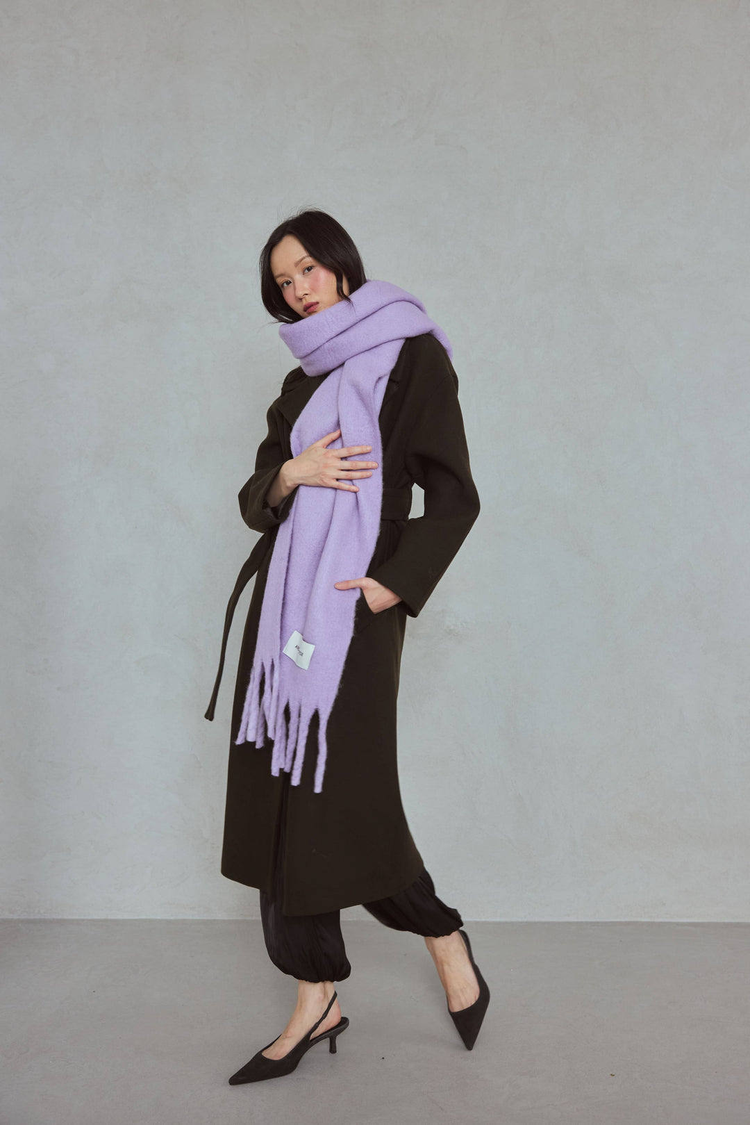 Arctic Fox Stockholm Scarf - Light Lavender