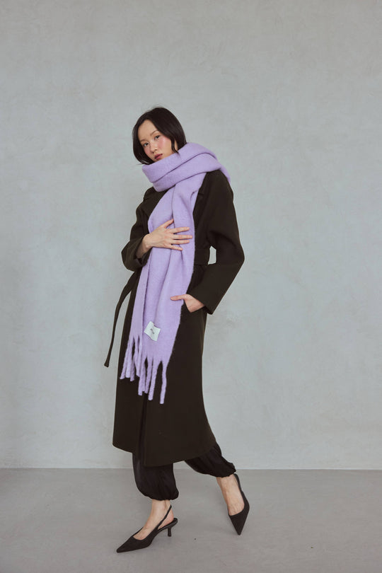 Arctic Fox Stockholm Scarf - Light Lavender