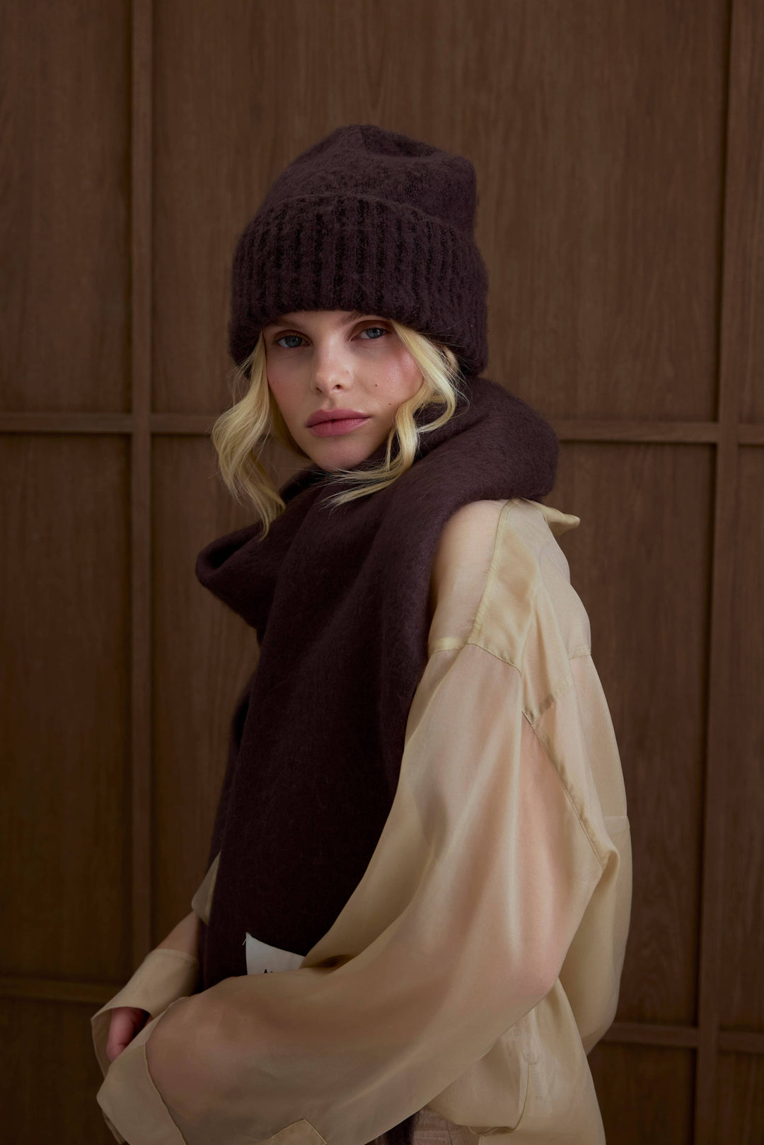Arctic Fox Reykjavik Scarf - Ground Coffee