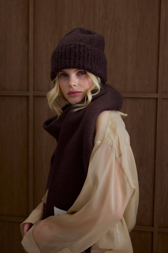 Arctic Fox Reykjavik Scarf - Ground Coffee
