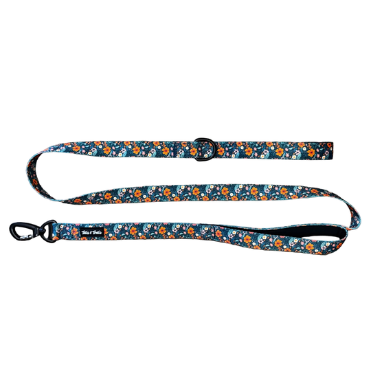 Double Handle Floral Trail Leash