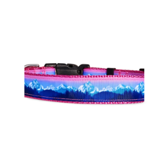1" Pink Mountain Dog Collar, Leash, or Martingale