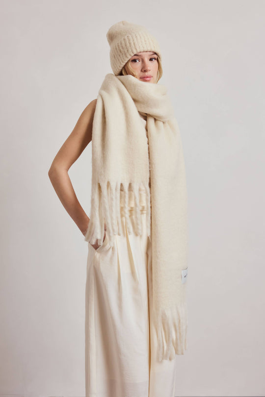 Arctic Fox Reykjavik Scarf - Pebble Beige