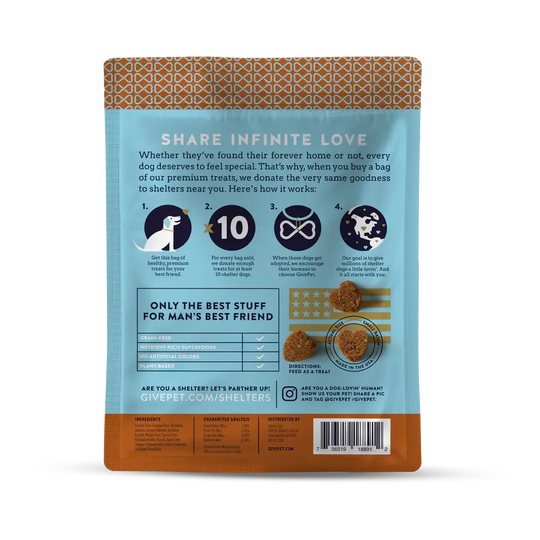GivePet Doggy Paddle Soft and Chewy Training Dog Treat