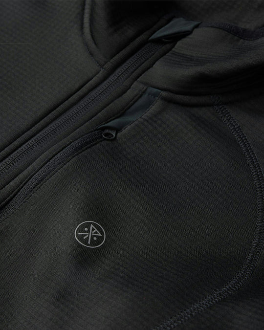 Grid Lock Fleece Quarter Zip