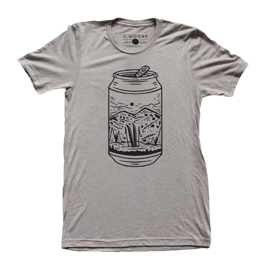 Moore Collection Winter Can Tee- Gray