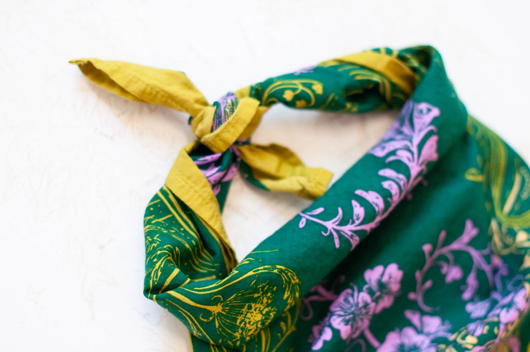 Final Switchback Wildflowers Bandana