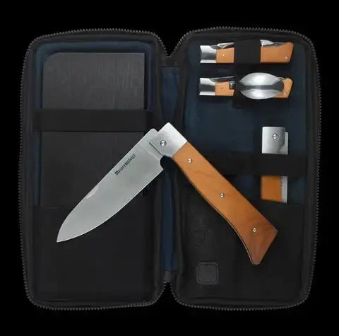 Adventure Chef 6 Piece Camping Set / Maple Messermeister