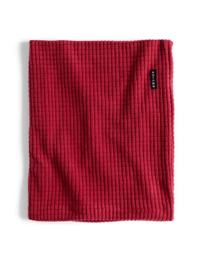 Autumn Grid Fleece Neck Gaiter Autumn