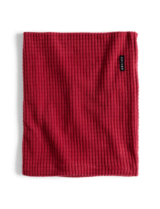 Autumn Grid Fleece Neck Gaiter Autumn