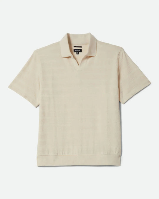 Brixton Theo Jacquard Short Sleeve Polo