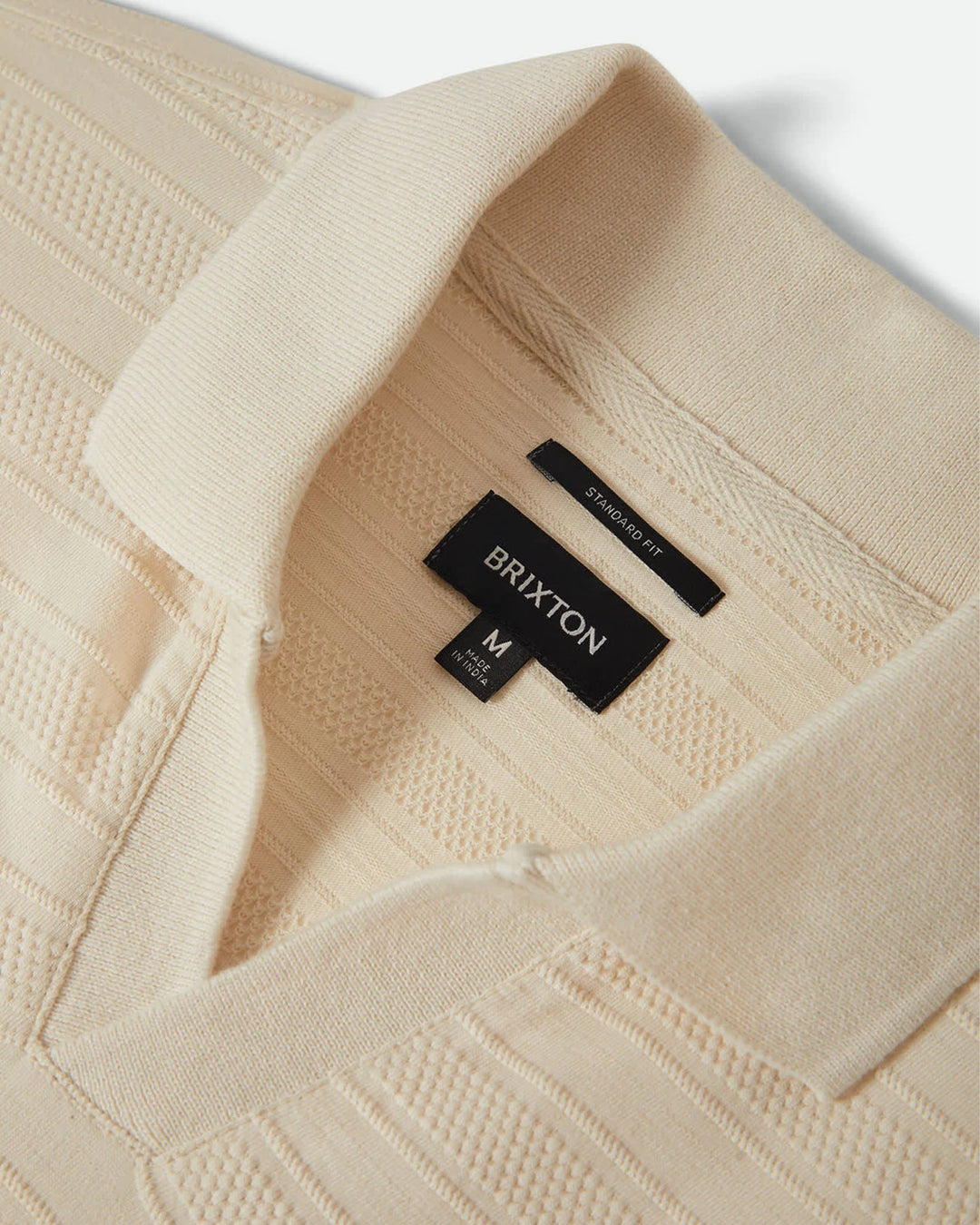 Brixton Theo Jacquard Short Sleeve Polo