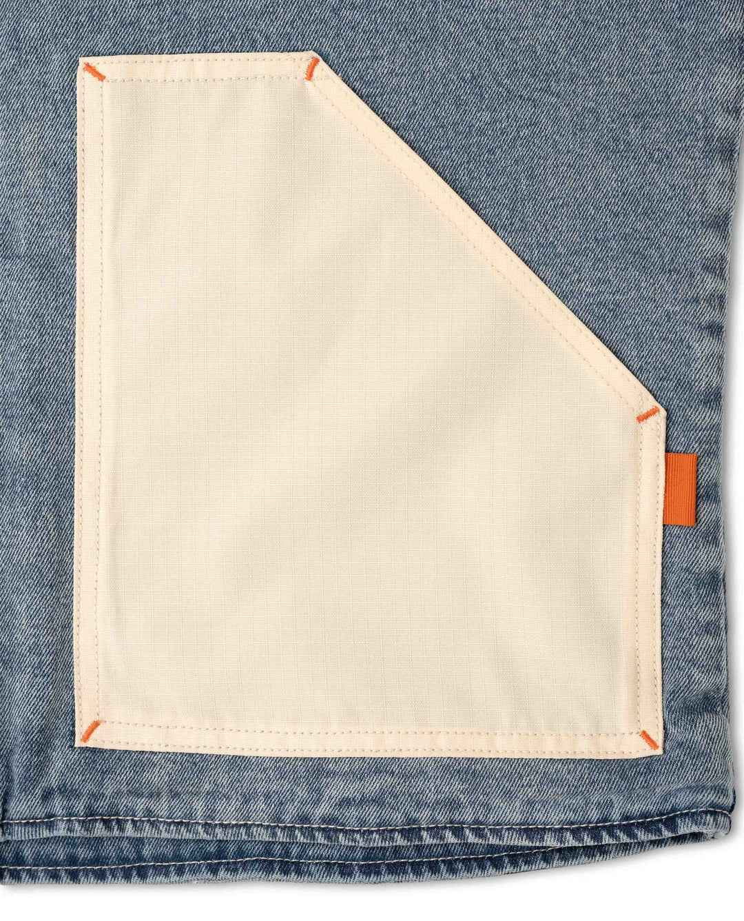Ripton Bolton Vest Light Wash
