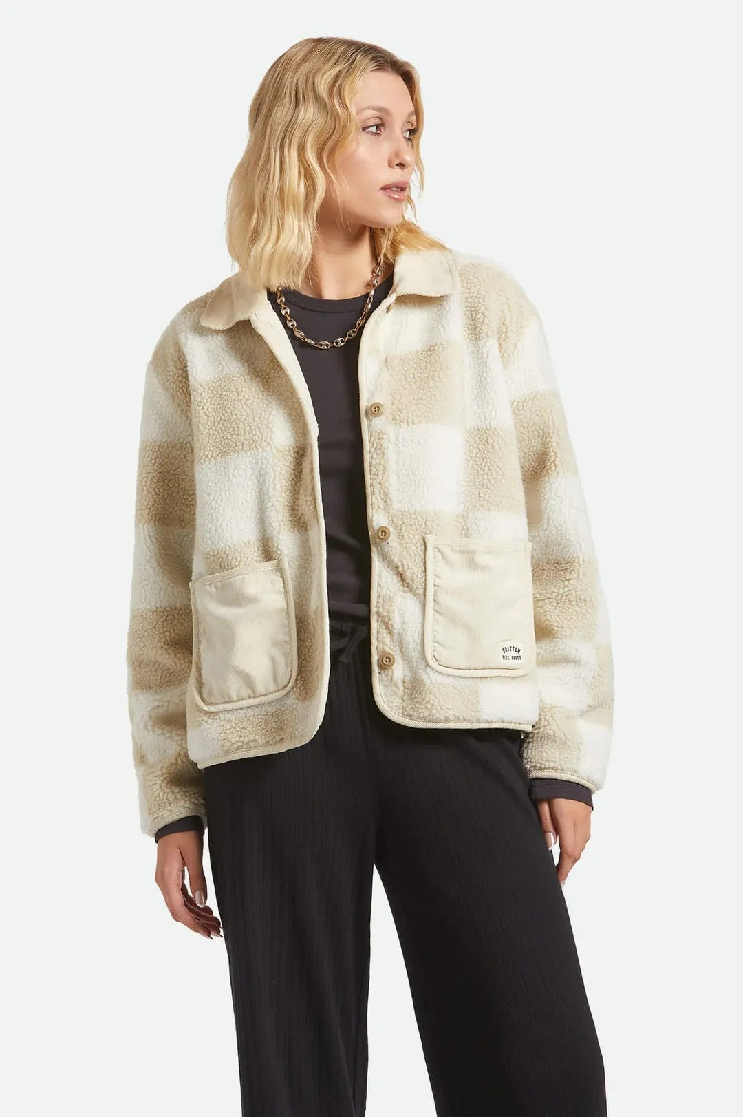 Brixton Delilah Sherpa Jacket Brixton