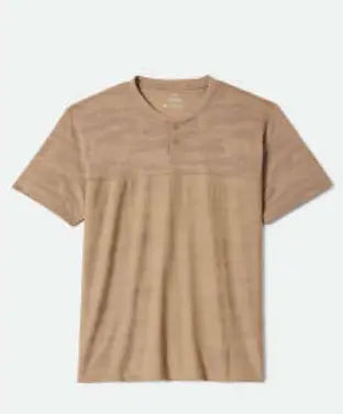 Brixton Journey Short Sleeve Henley Brixton