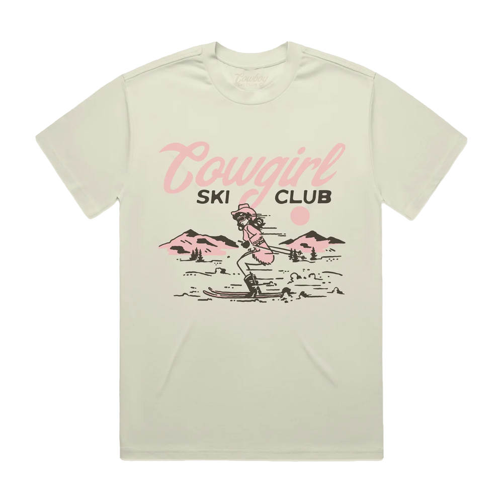 Cowboy Ski Club Resort Cowgirl Oversized Tee