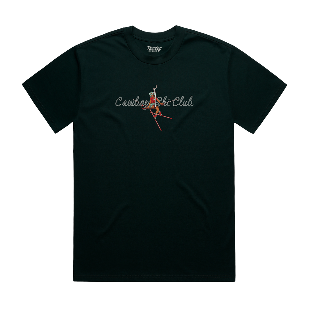 Cowboy Ski Club Reverse Oversized Tee