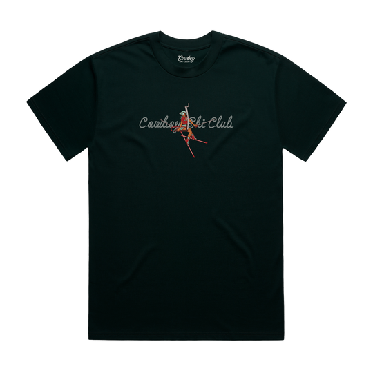 Cowboy Ski Club Reverse Oversized Tee