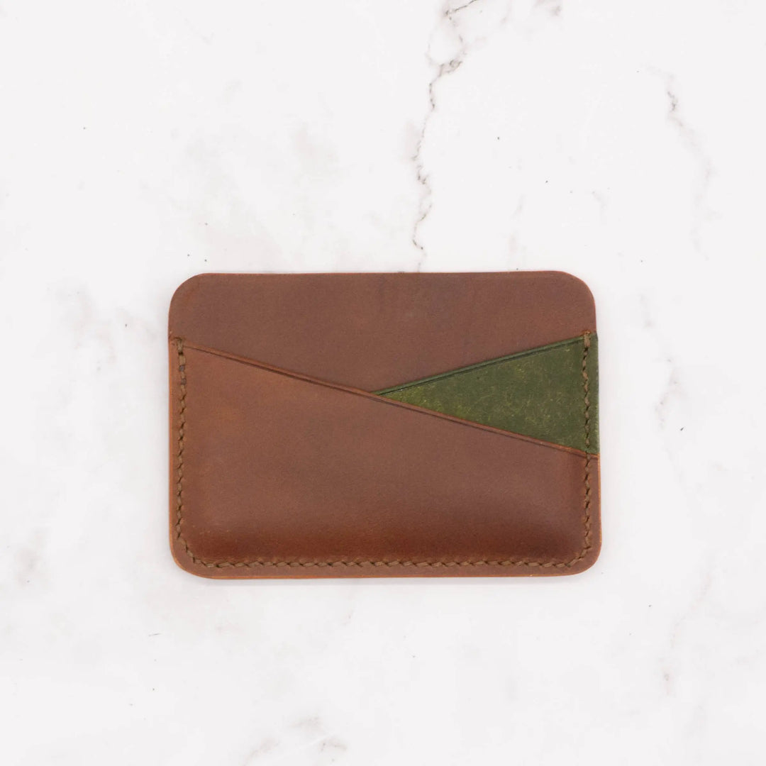 Colorblock Mountain Top Four-Pocket Card Case Wallet Arbor Trading Post