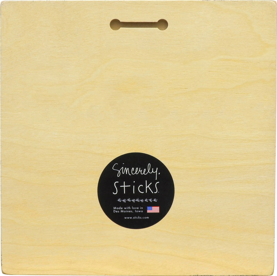 "Colorful Colorado" | Colorado Wall Plaque - 9x9 Sticks